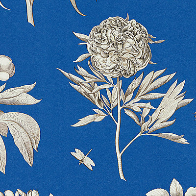 Etchings & Roses French Blue