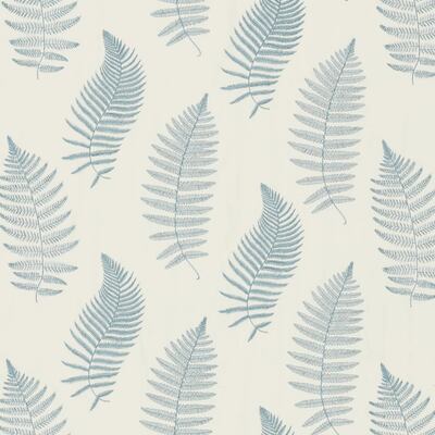 Fern Embroidery Powder Blue