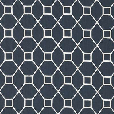 Baroque Trellis Indigo