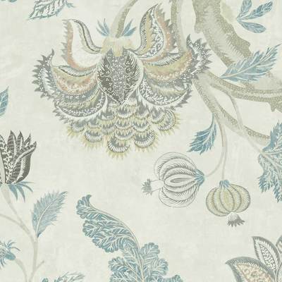 Indienne Print Natural / Aubusson
